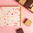Cutter & Squidge Congratulations No Nut Flavours Mixed Mini Brownie Box