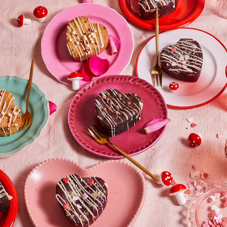 Cutter & Squidge Valentines Heart Shaped Cookie Pie Trio