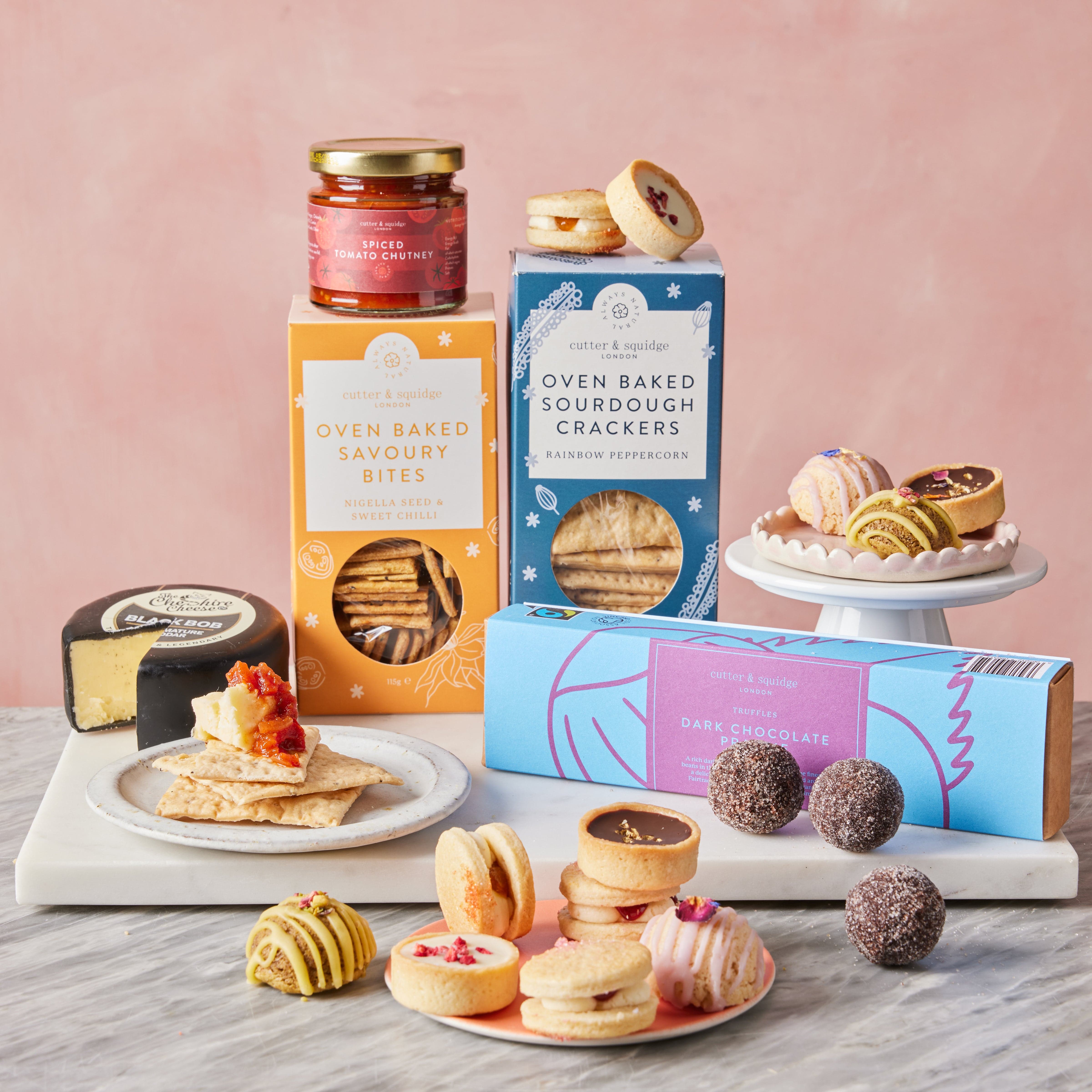 Hamper Cutter Mother's Day Grazing Board Hamper – Cutter & Squidge