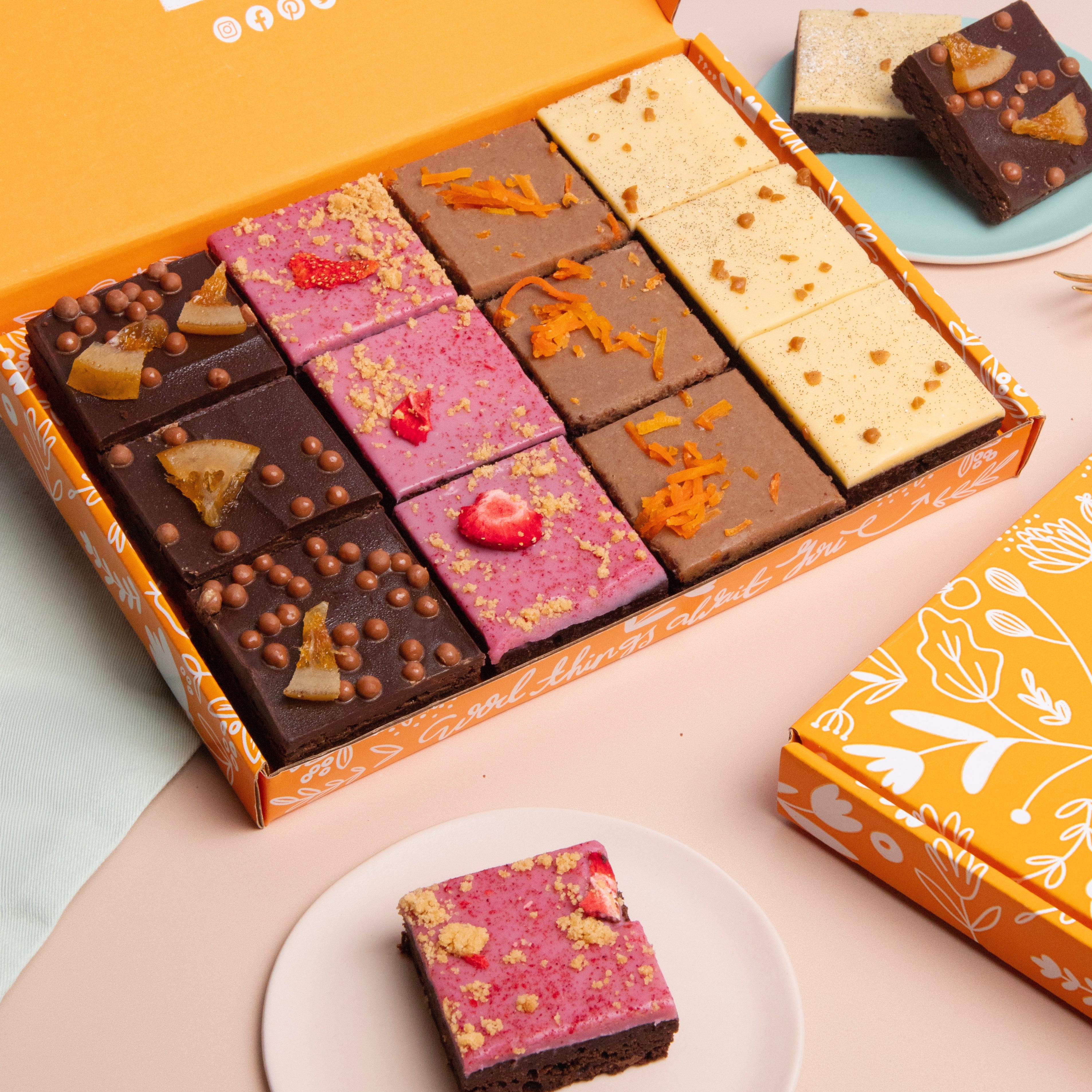 Best of Desserts Brownie Box