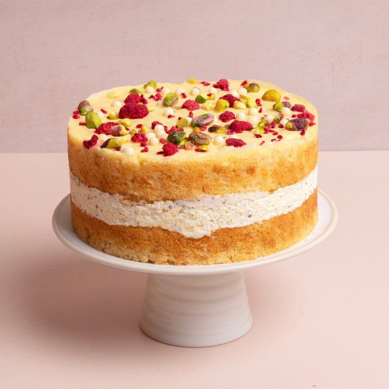 Cutter & Squidge Eid Mubarak Passionfruit And Pistachio Cake