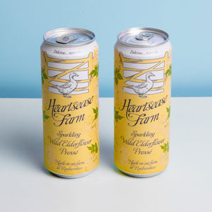 Cutter & Squidge Two x 330ml Cans Sparkling Wild Elderflower Pressé