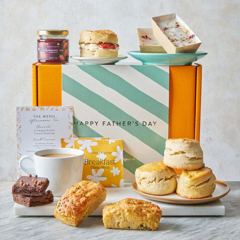 Cutter & Squidge Tea for Two Father's Day Luxury Afternoon Tea At Home