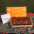 Cutter & Squidge Raksha Bandhan - Vegan Wheat Free Mini Brownies and Bracelet Combo