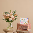 Fast Bundle Freddie's Choice Flowers and Ultimate Fudge Brownies Gift Set