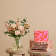 Fast Bundle Freddie's Choice Flowers and Ultimate Fudge Brownies Gift Set