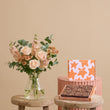 Fast Bundle Freddie's Choice Flowers and Ultimate Fudge Brownies Gift Set
