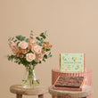 Fast Bundle Freddie's Choice Flowers and Ultimate Fudge Brownies Gift Set