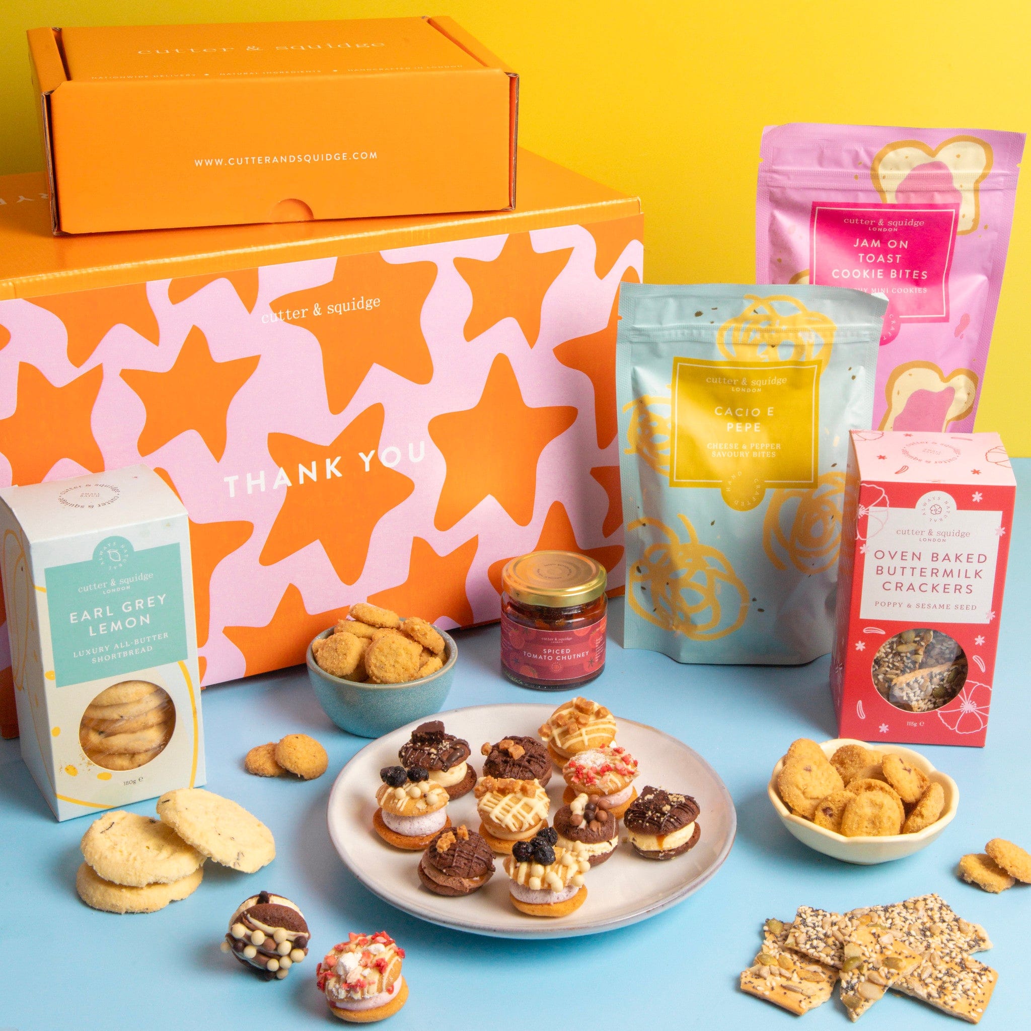 Hamper Cutter The Squidge Thank You Hamper – Cutter & Squidge