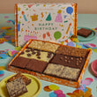 Cutter & Squidge Happy Birthday Mixed Mini Brownie Box