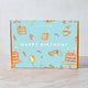 Cutter & Squidge 12 Pieces Happy Birthday Brownies and Fizz Bundle