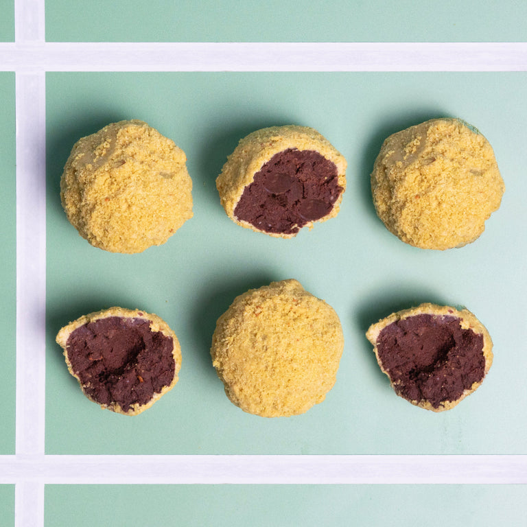 Cutter & Squidge Tennis Ball XL Brownie Truffles