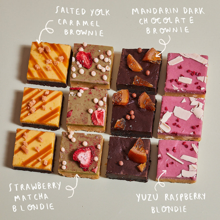 Cutter & Squidge Lunar New Year Mixed Brownie Box