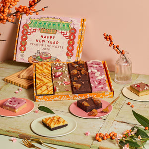 Cutter & Squidge Lunar New Year Mixed Brownie Box