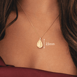 Cutter & Squidge Goddess Lakshmi Gold Necklace