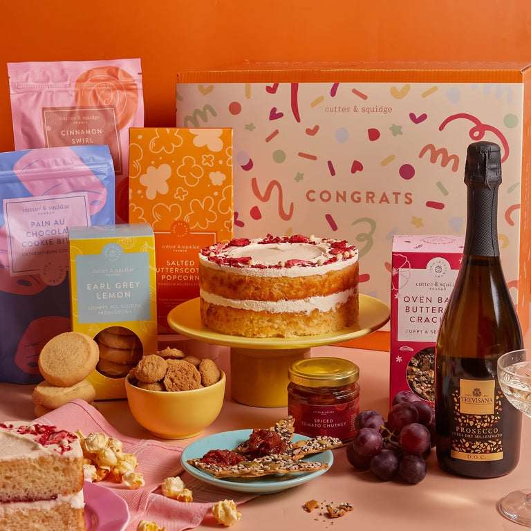 Cutter & Squidge One Hamper Luxury Celebration Hamper