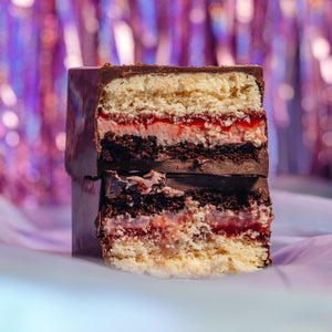 Neopolitan Crack Cake Bar