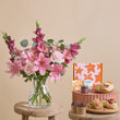 Fast Bundle Pear Drop and Afternoon Tea Signature Gift with Vase