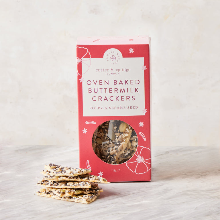Cutter & Squidge Seeded Buttermilk Crackers