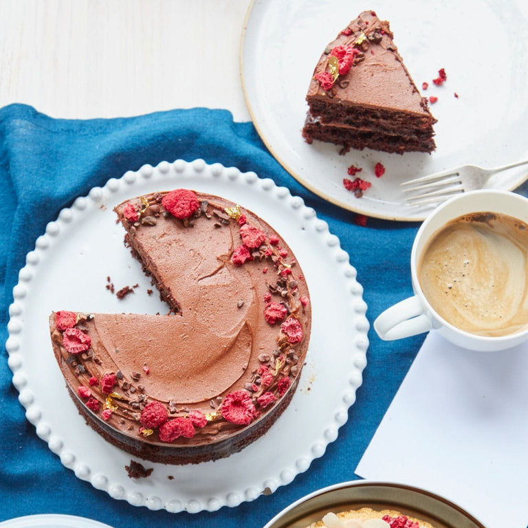 Cutter & Squidge Small (6") Mother's Day Vegan Chocolate Fudge Cake