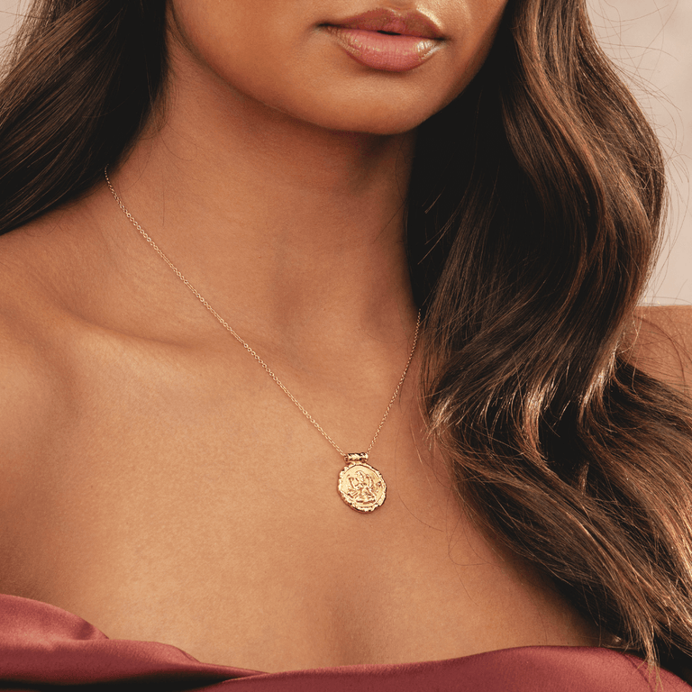 Rani & Co. Goddess Durga Necklace (Gold)