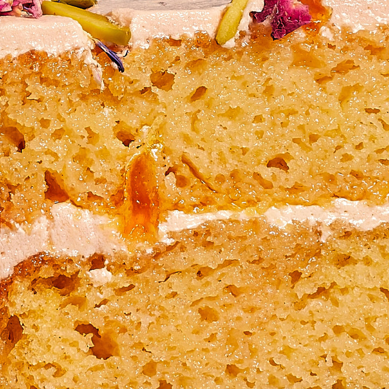 Cutter & Squidge Ramadan Honey & Rose Basbousa Cake
