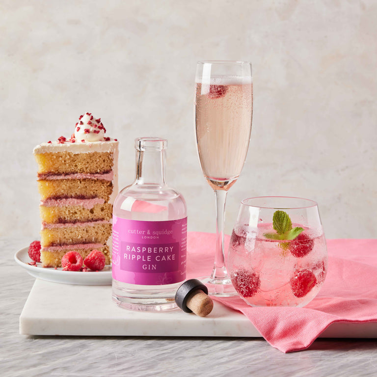 Cutter & Squidge 750ml Raspberry Ripple Cake Gin