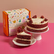 Cutter & Squidge Small (6") / Without Tin / Happy Birthday Gifting Sleeve Red Velvet Cake