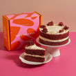 Cutter & Squidge Small (6") / Without Tin / Sending Love Gifting Sleeve Red Velvet Cake