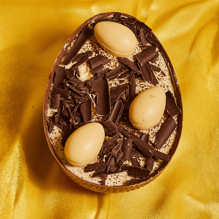 Cutter & Squidge Filled Egg Half Tiramisu Easter Egg