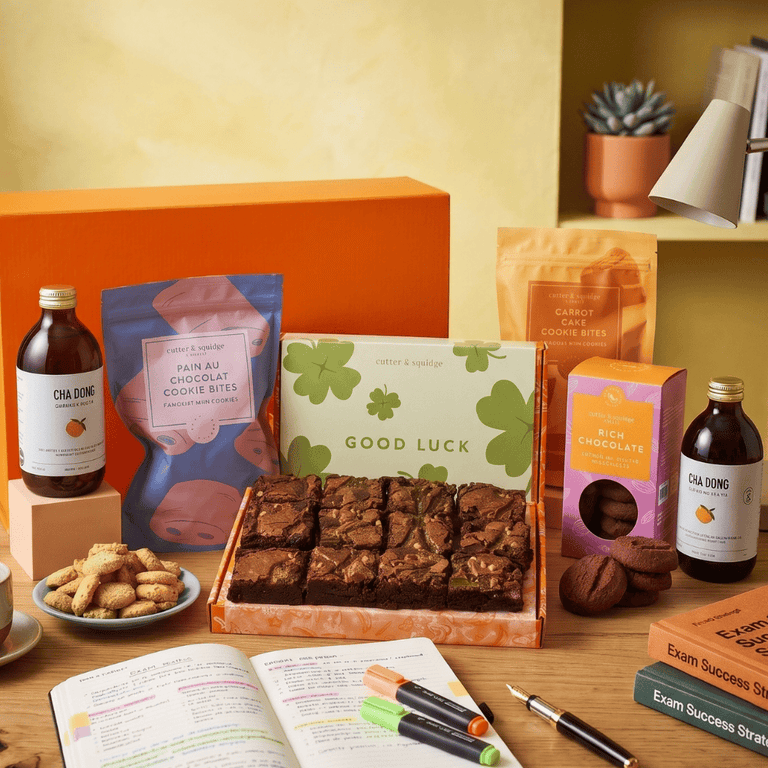 Cutter & Squidge One Hamper Exam Survival Kit