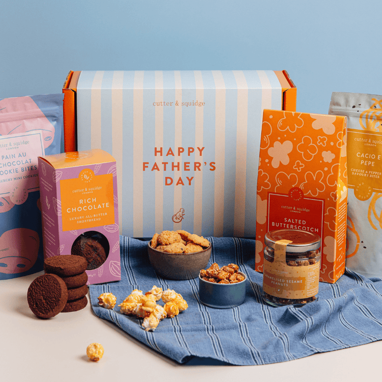 Cutter & Squidge One Hamper Fathers Day With Love and Treats Hamper