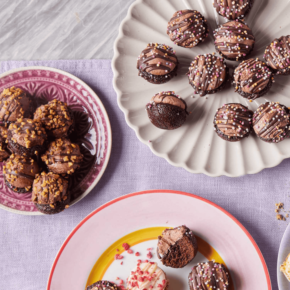 Mixed Vegan Mini Cupcake Box