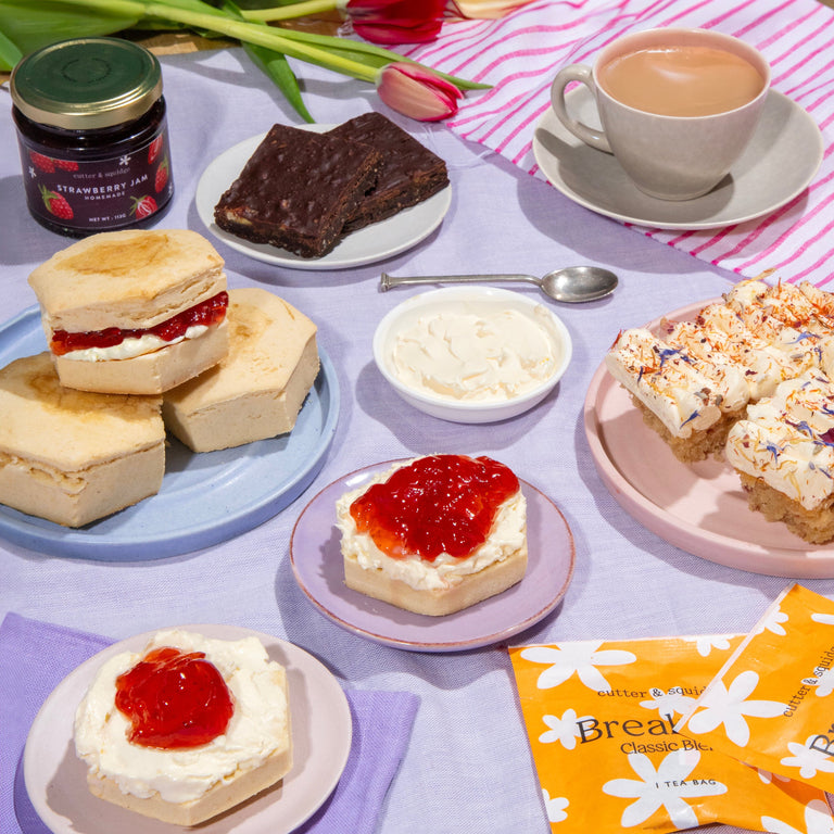 Cutter & Squidge Mother's Day Vegan and Wheat-Free Afternoon Tea