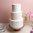 Cutter & Squidge Weddings Three Tier (10", 8", 6") Three Tier Naked Wedding Cake
