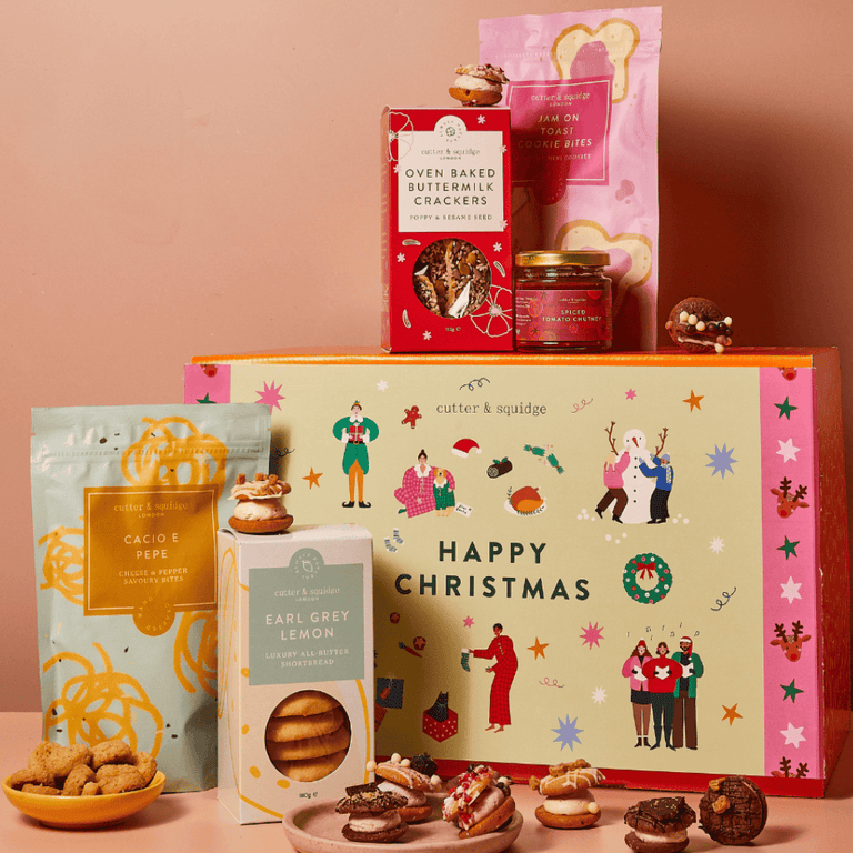 Cutter & Squidge One Hamper Christmas Squidge Thank You Hamper