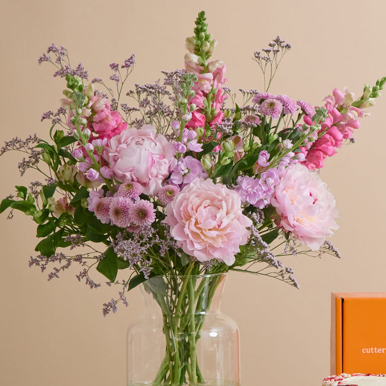 Cutter & Squidge Painterly Pink Flowers