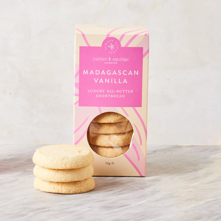 Cutter & Squidge One Box Madagascan Vanilla Shortbread