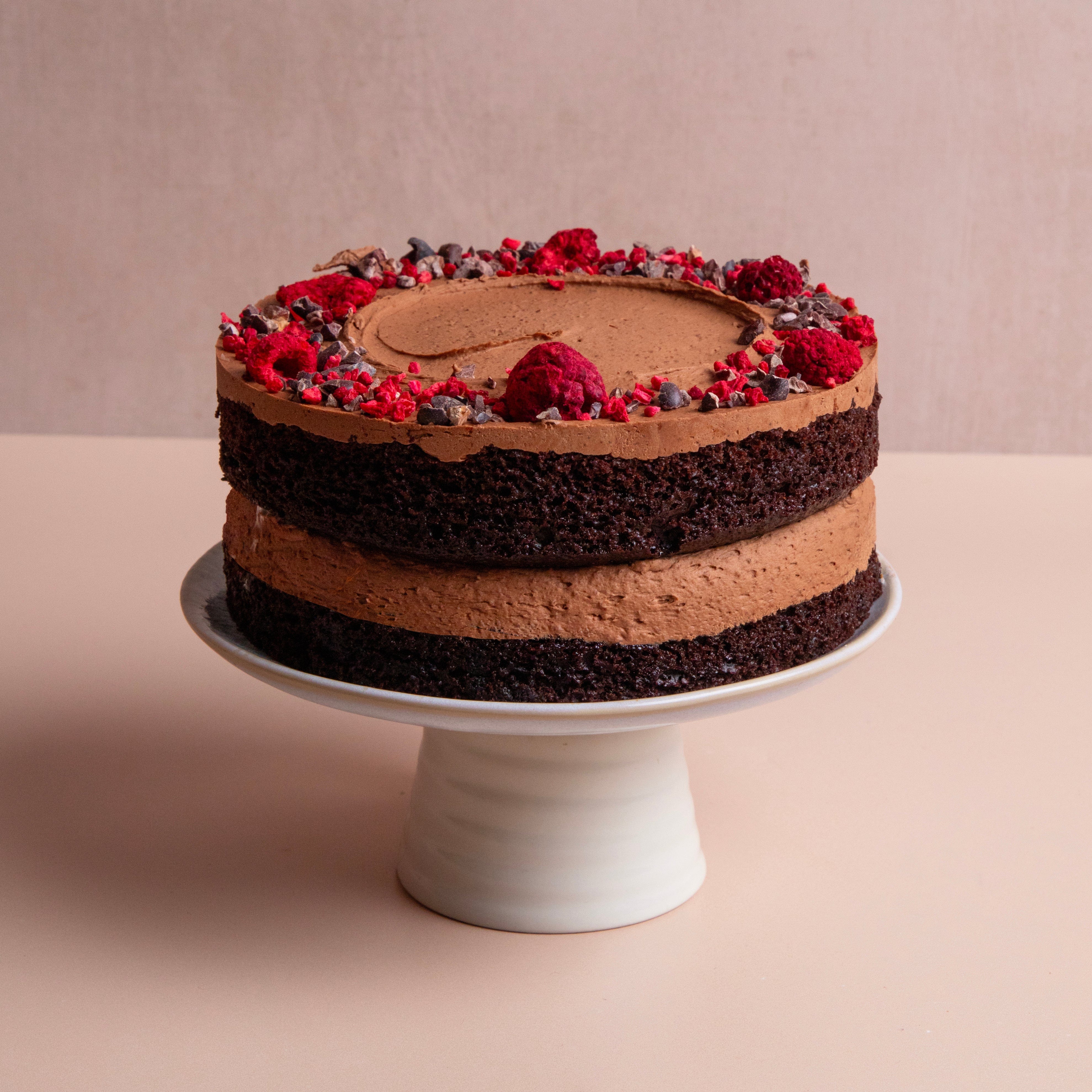 Vegan Chocolate Fudge Cake