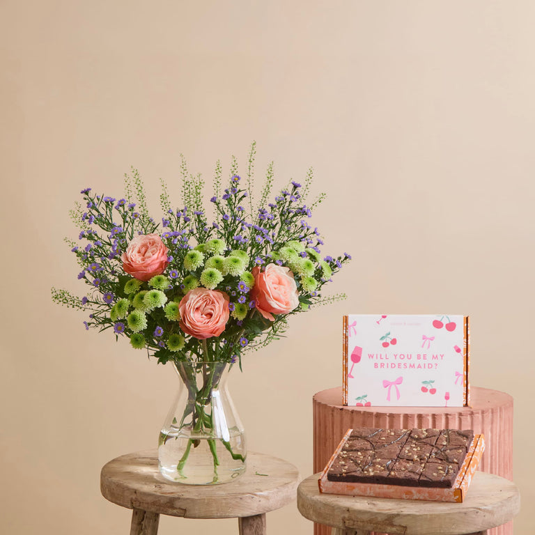 Fast Bundle Al Fresco Fruits and Ultimate Fudge Brownies Gift Set