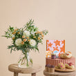 Fast Bundle Cabbage Patch and Afternoon Tea Signature Gift with Vase