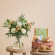 Fast Bundle Cabbage Patch and Afternoon Tea Signature Gift with Vase