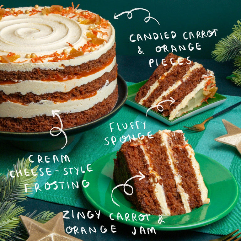 Cutter & Squidge Christmas Carrot & Pumpkin Spice Cake