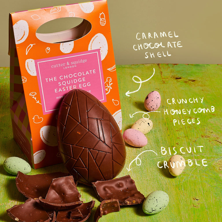 Cutter & Squidge Chocolate Squidge Easter Egg