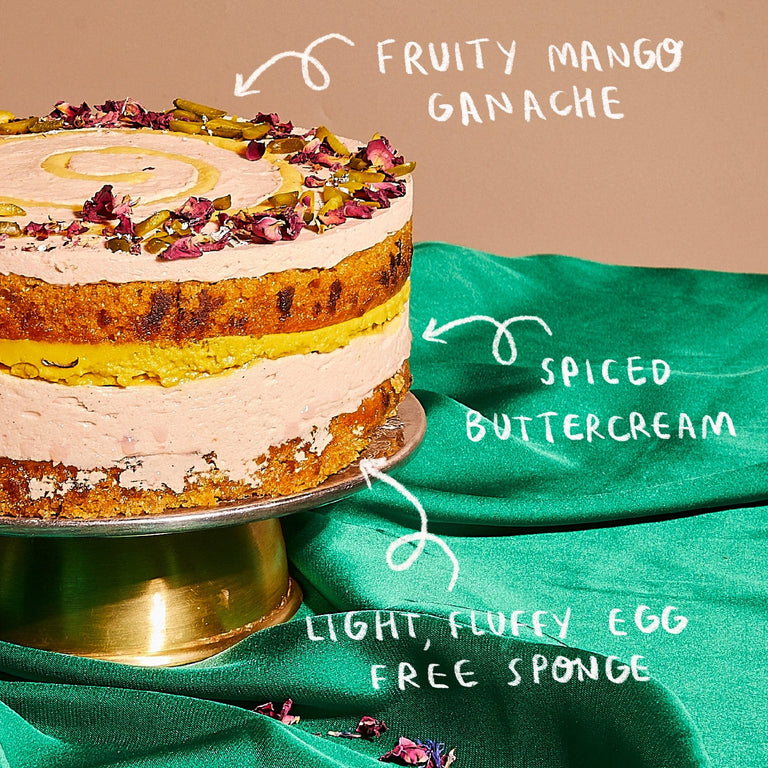 Cutter & Squidge Gulab Jamun Cake