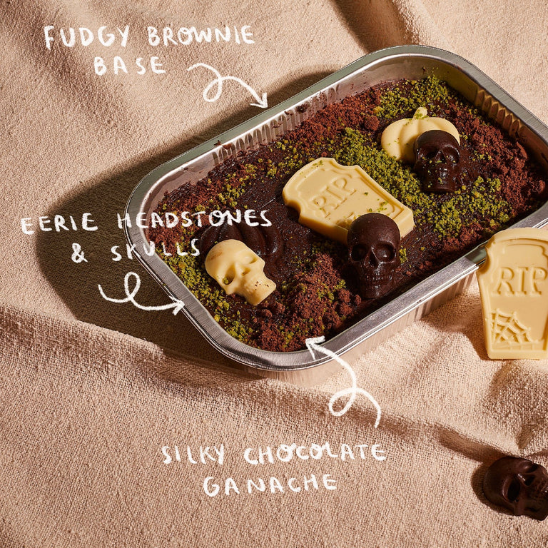 Cutter & Squidge Halloween Graveyard Brownie