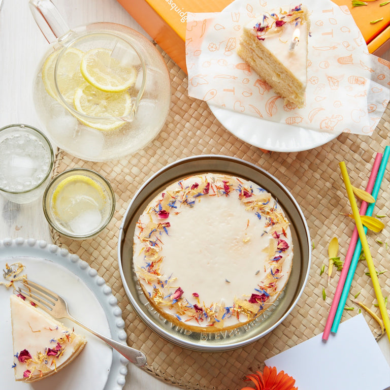 Cutter & Squidge Small (6") Mother's Day Lemon Drizzle Cake