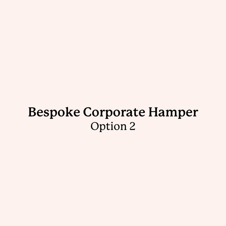 Cutter & Squidge One Hamper Bespoke Corporate Hamper