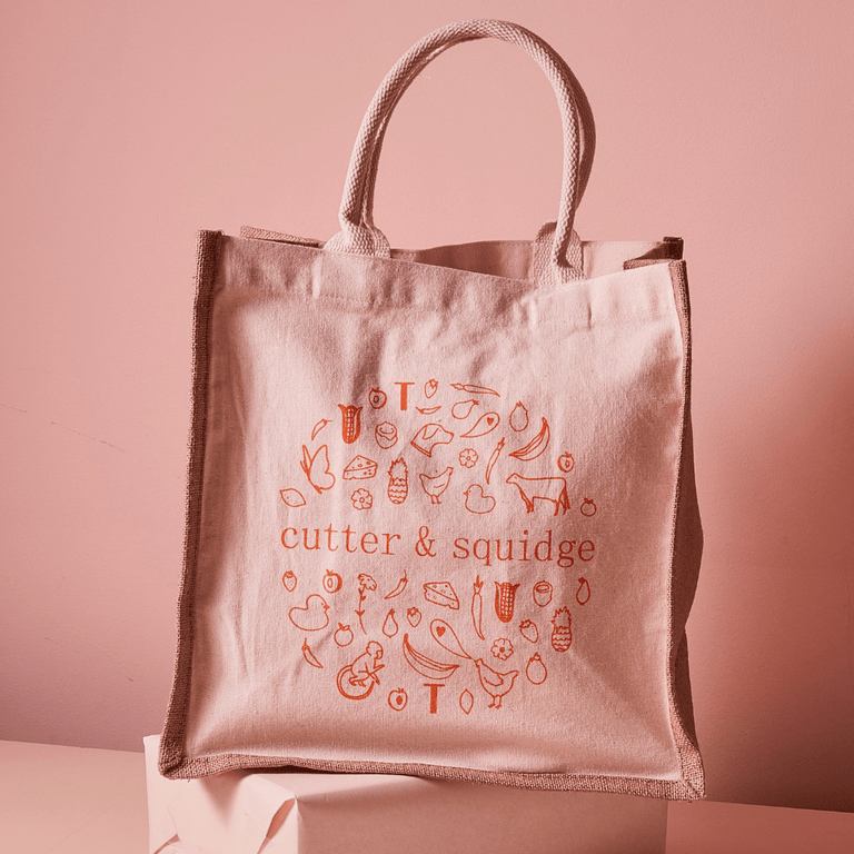 Cutter & Squidge Cutter and Squidge Jute Bag