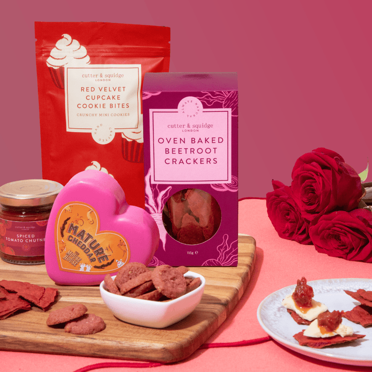 Cutter & Squidge One Hamper Cheesy Romance Hamper